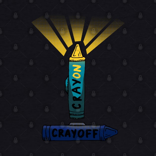 CrayON CrayOFF. by hybridgothica